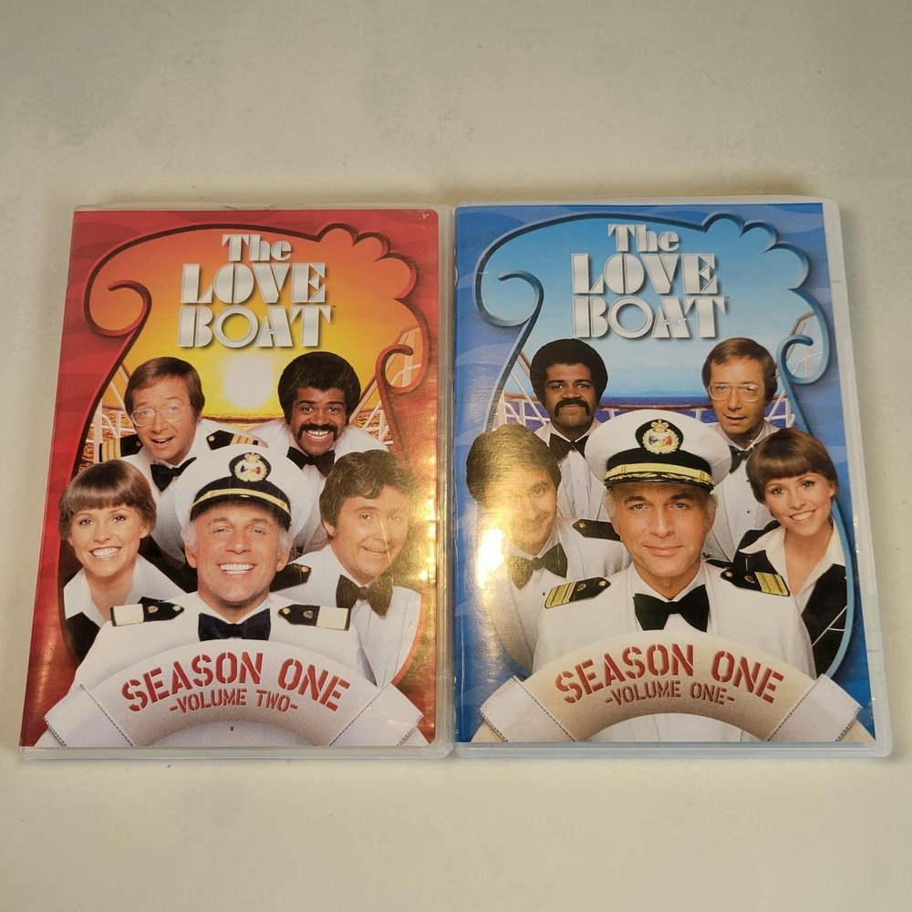 The Love Boat Season One Volume 1 & 2 DVD Set Complete First Season TESTED